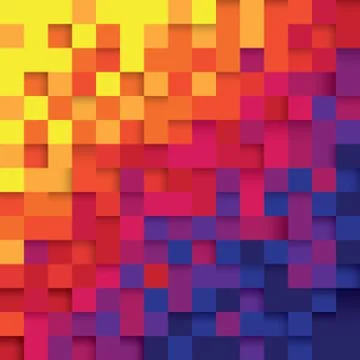 Pixel color abstract background Stock Illustration