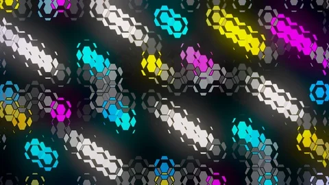 Pixel color background. 4K motion graphics. Stock Footage 130000568