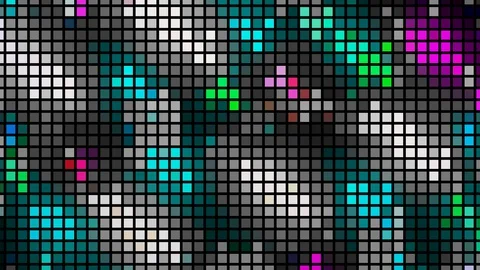 Pixel color background. 4K motion graphics. Stock Footage 130000788