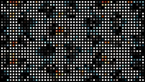 Pixel color background. 4K motion graphics. Stock Footage 130002689