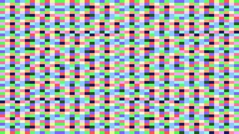 Pixel Colorful Rectangles Background Stock Footage 78709787