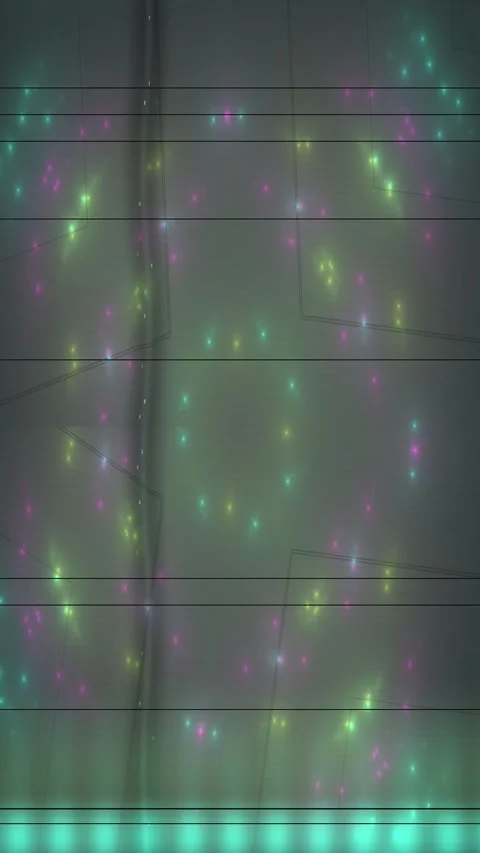 Pixel Corruption Loop Portrait Stock Footage 331075541