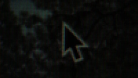 Pixel cursor Stock Footage 106253823