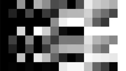 Pixel disintegration background. Art 8 bit objects. Decay effect. Dispersed Stock Illustration