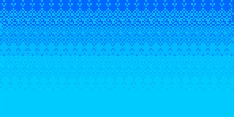 Pixel disintegration background. Art 8 bit objects. Decay effect. Dispersed Stock Illustration