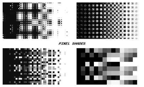 Pixel disintegration background. Art 8 bit objects. Decay effect. Dispersed 스톡 일러스트