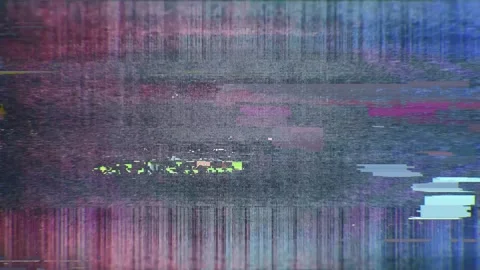 Pixel Distortion Datamosh Background Loop 2 Video stock 322799894