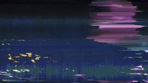 Pixel Distortion Datamosh Background Loop 5 Stock Footage 322799969