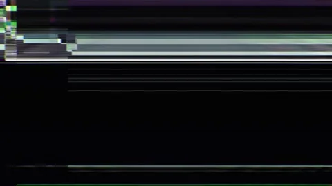 Pixel Distortion Datamosh Background Loop 7 Stock Footage 322800048
