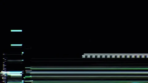 Pixel Distortion Datamosh Background Loop 8 Stock-Footage 322800104