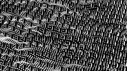 Pixel dots VJ loop Stock Footage 101431044