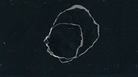 Pixel Drift Glitch Overlay Video stock 322595592