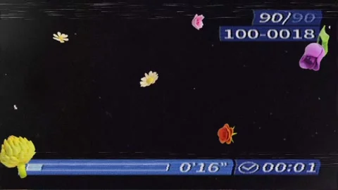 Pixel Drift Glitch Overlay Stock Footage 322596394