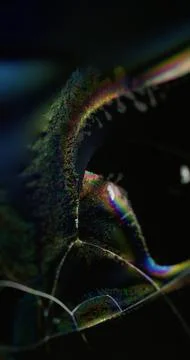 Pixel error matrix distortion glitch liquid noise Foto stock
