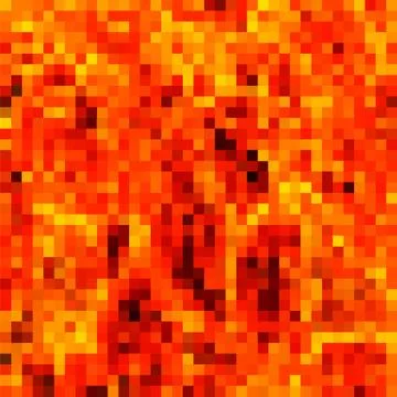 Pixel Explode Flash, Cartoon Explosion, Star Burst. Sharp Particles Fly in the Illustrazione stock