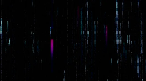 Pixel field of particular dots and vertical lines Stock Footage 55201525