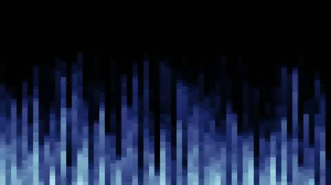 Pixel field of particular dots and vertical lines go down from up Pixel fi... Stock Photos