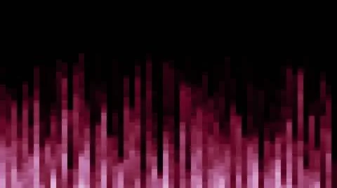 Pixel field of particular dots and vertical lines go down from up Pixel fi... Stock Photos