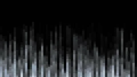 Pixel field of particular dots and vertical lines go down from up Pixel fi... Stock Photos