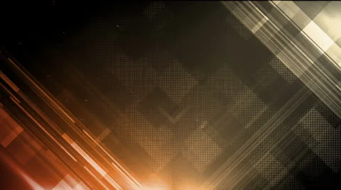 Pixel Form Amber Orange Stock Footage 26060844