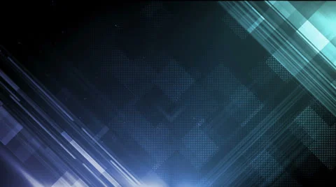 Pixel Form Blue Stock Footage 26061060