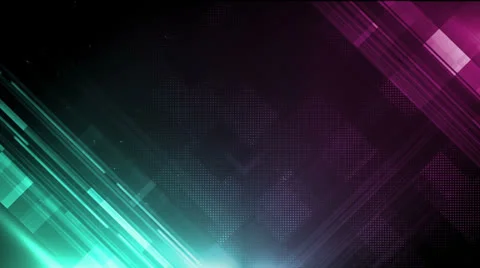 Pixel Form Pink Teal Stock Footage 26061137