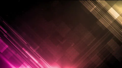Pixel Form Pink Yellow Stock Footage 26061200