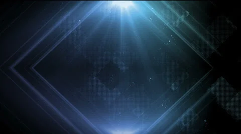 Pixel Frame Blue Stock Footage 26062082