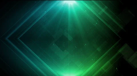 Pixel Frame Blue Green Stock Footage 26061911