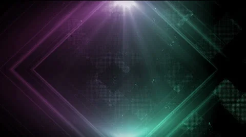 Pixel Frame Pink Teal Stock Footage 26062142