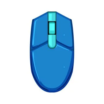Pixel game mouse cartoon vector illustration Stock Illustration