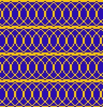 Pixel Geometric Partition Grid Seamless Pattern Illustration
