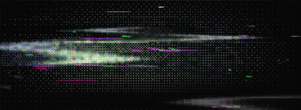 Pixel glitch art background Stockillustratie