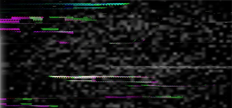 Pixel glitch art background イラスト素材