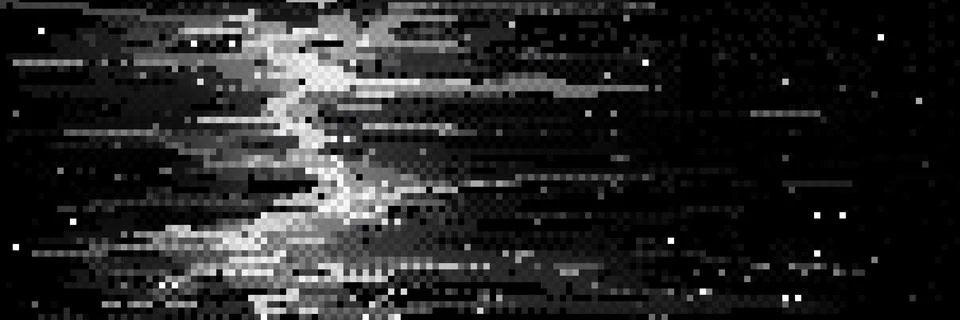 Pixel glitch background 库存插图