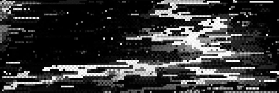 Pixel glitch background 库存插图