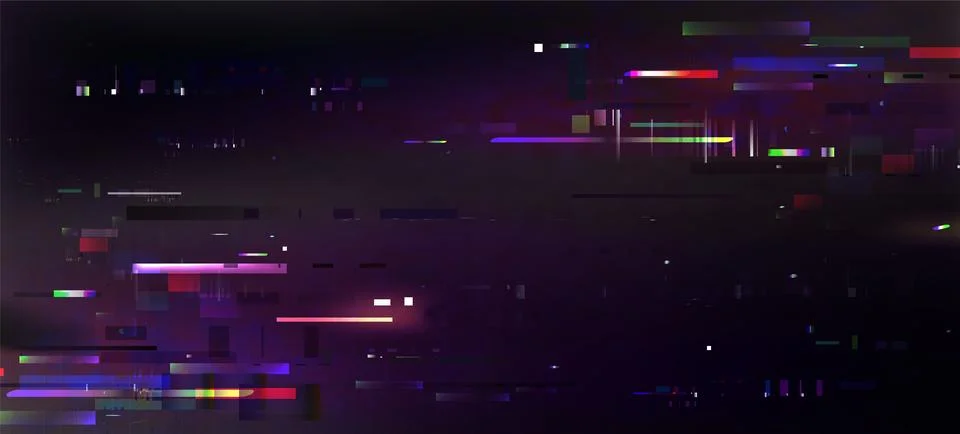 Pixel glitch effect background Stock Illustration