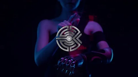 Pixel Glitch Logo for After Effects Stock After Effects