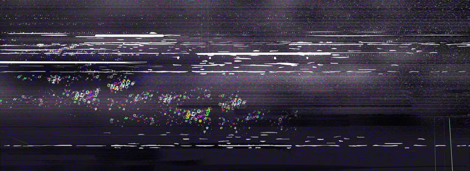 Pixel glitch texture with distortion effect Stock Illustration