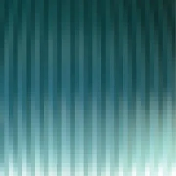 Pixel gradient blue to white transition background Stock Illustration