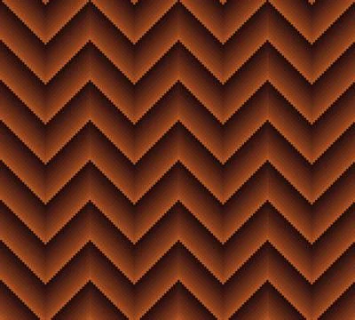 Pixel Gradient Chevron Seamless Pattern Stock Illustration