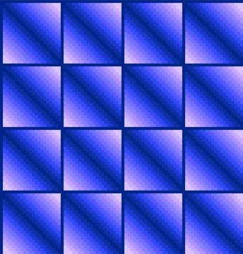 Pixel Gradient Square Tile Seamless Pattern Stockillustratie
