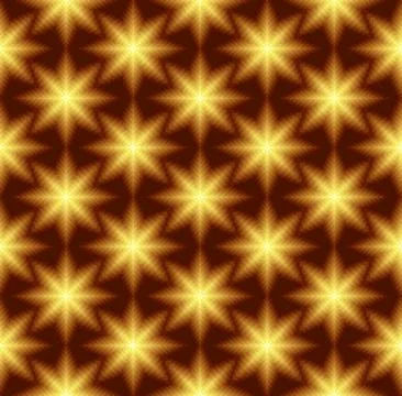 Pixel Gradient Star Seamless Pattern Stockillustratie