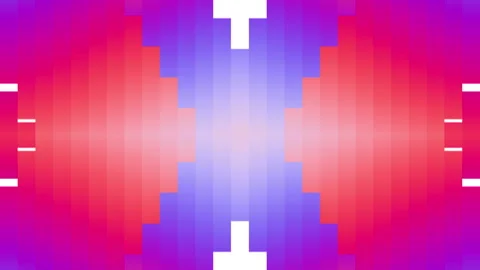 Pixel Gradients 5 Stock Footage 252097534