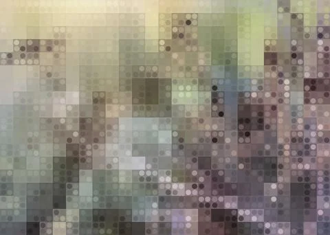 Pixel grass texture background. Green retro square grass pattern, abstract .. Illustrazione stock