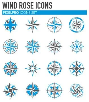 Pixel grey blue on white background Illustrazione stock