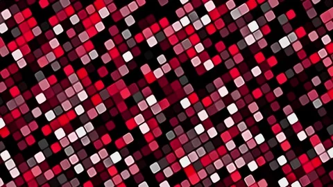 Pixel grid pattern looped 2d animated video Stock Footage 300099143