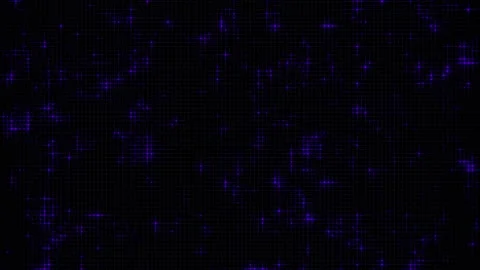 Pixel Grid Pulse Abstract Data Visualization in Motion Loop Stock Footage 316064144