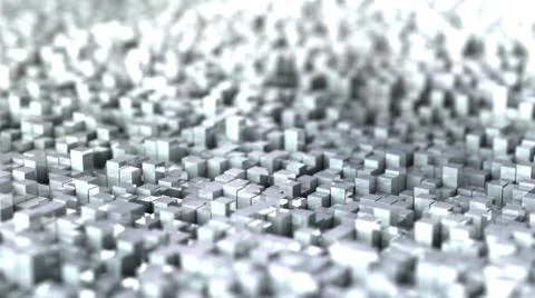 Pixel landscape Illustrazione stock