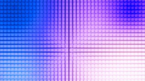 Pixel LCD screen, retro computer animation. Cubes digital screen texture Stock Footage 283549042
